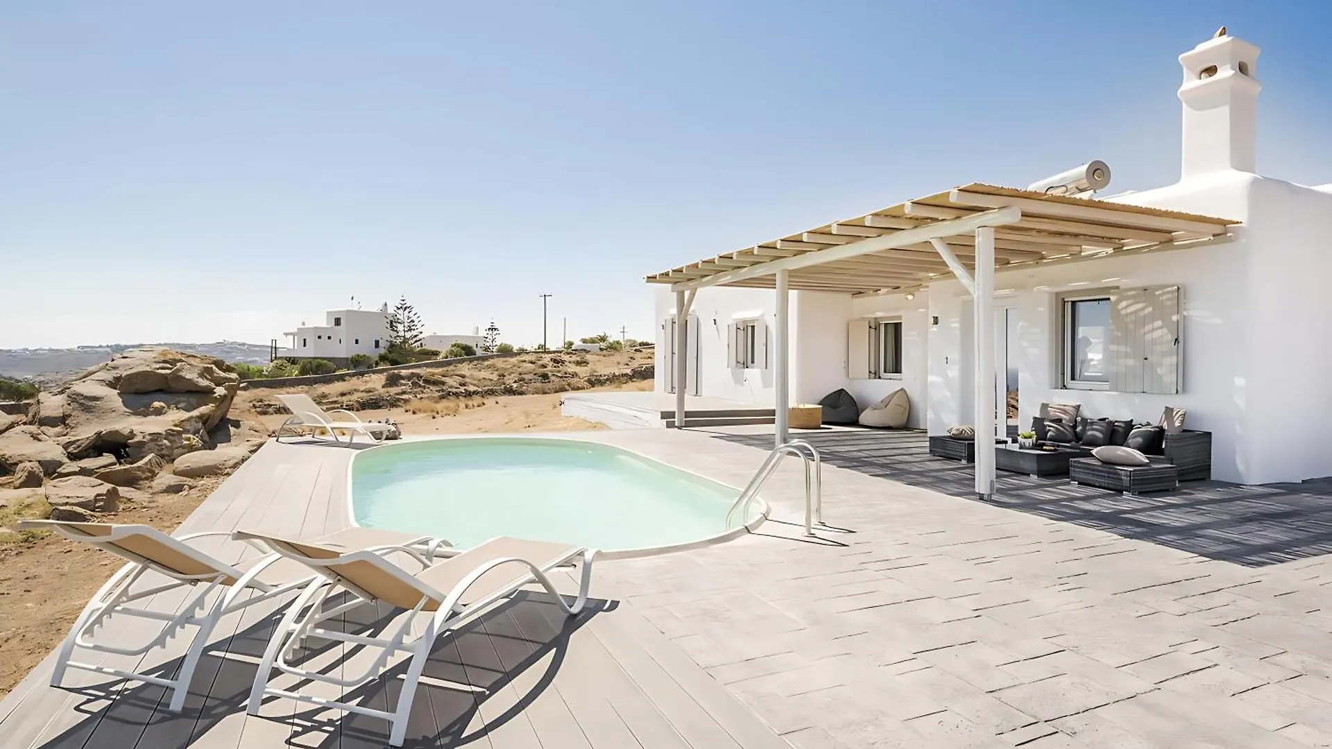 Ocean View Villa Mykonos Town